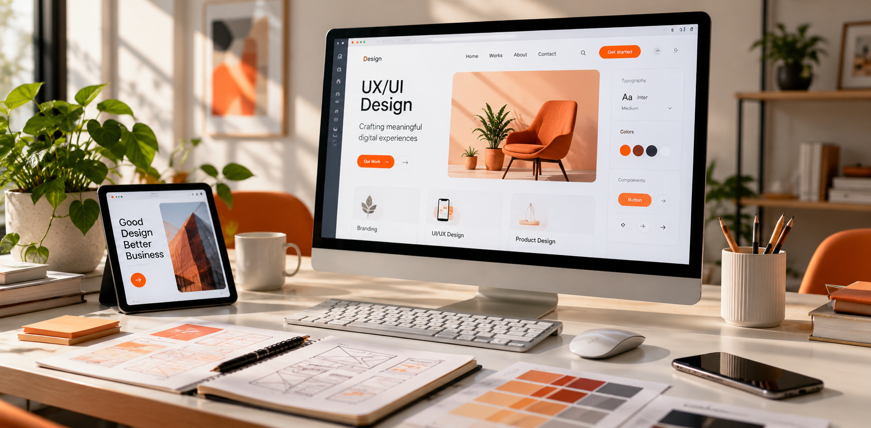 Creative design tools and interface