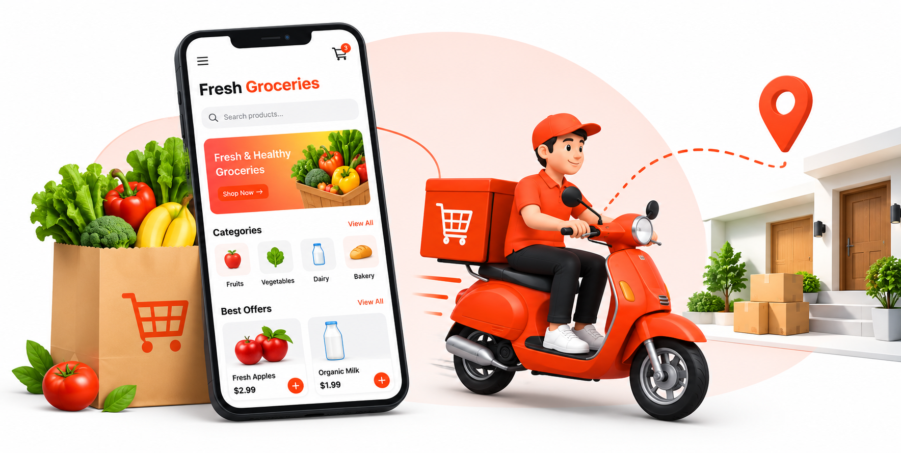 Grocery Delivery App