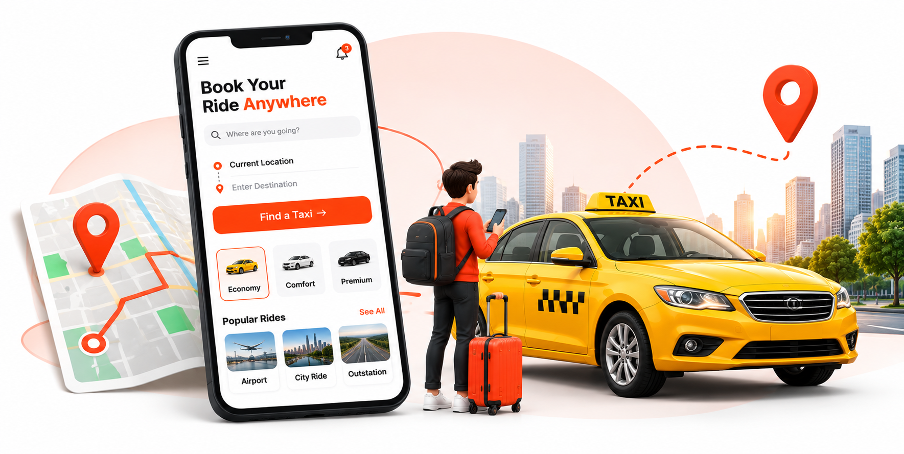 Taxi Booking App